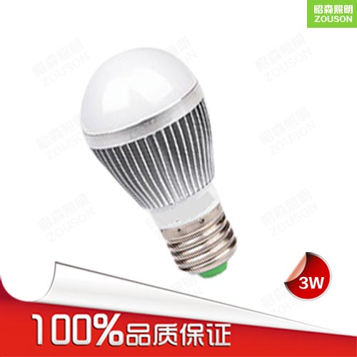 LED球泡燈3W_球炮燈廠家